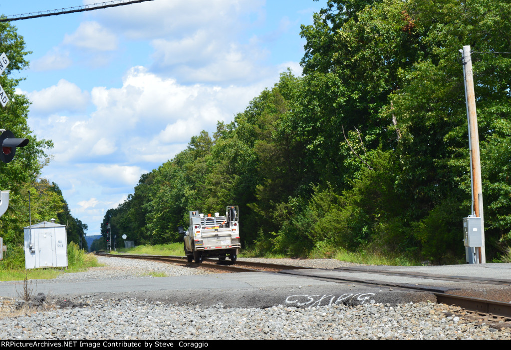 Past the Grade Crossing and Continuing East